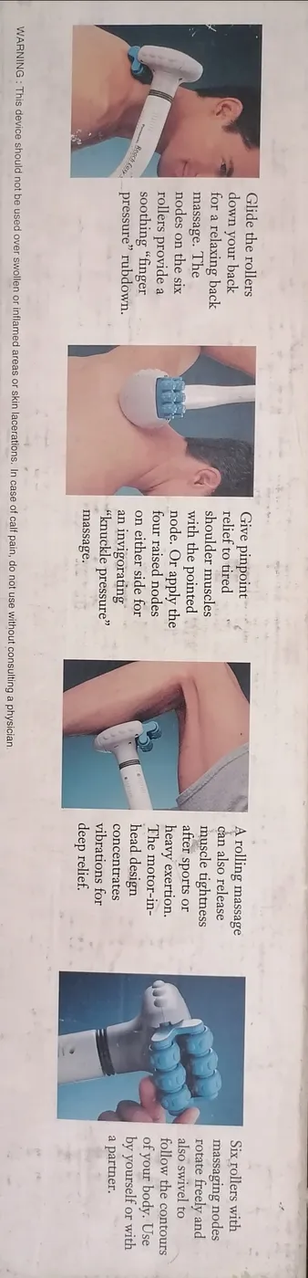 Masajeador de Percusión Manual Terapéutico con Cable